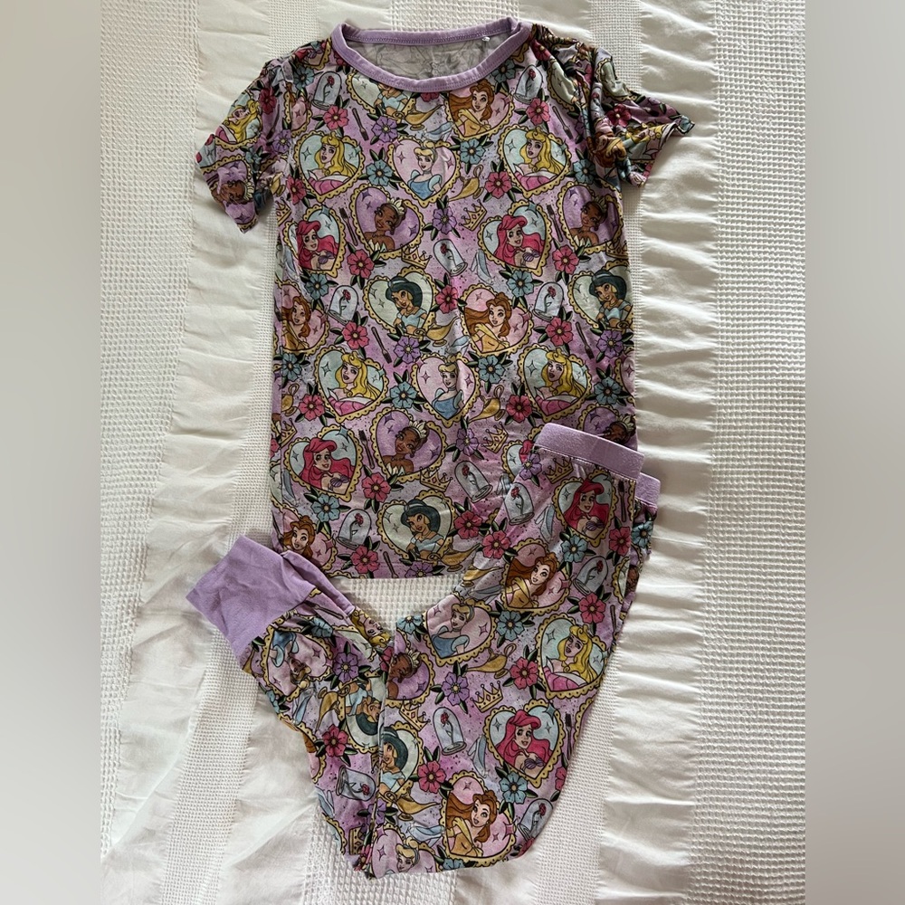 Disney Princess Pattern Bamboo Pajamas